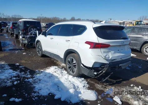 2020 Hyundai Santa Fe Limited 2.0T из США, поврежденный, VIN 5NMS53AA3LH193316